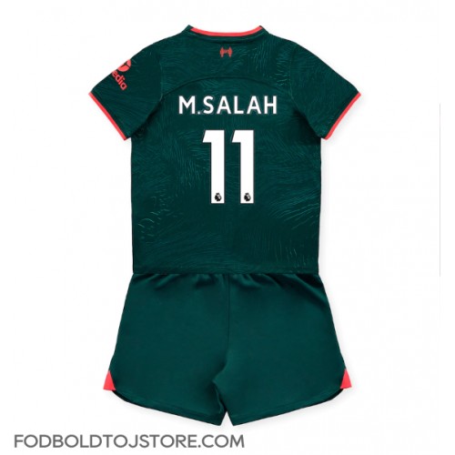 Liverpool Mohamed Salah #11 Tredje sæt Børn 2022-23 Kortærmet (+ Korte bukser)